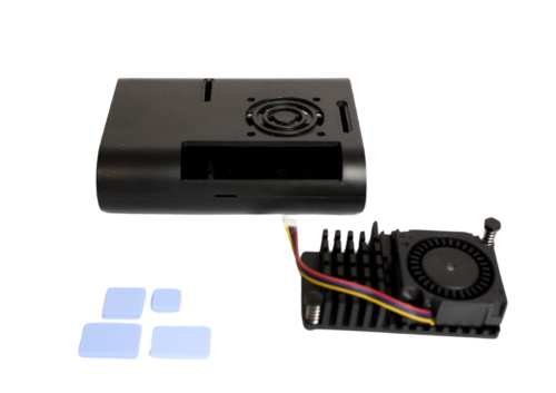 Case4 Case para Raspberry Pi 5 + Ventilador